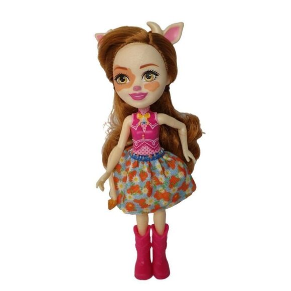 Enchantimals Cailey Cow Doll Curdle and Bree Bunny Mini 6" Doll Figures Bundle - Picture 3 of 7